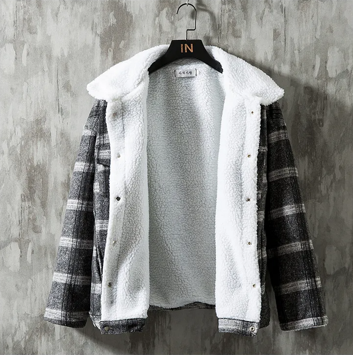 PlushPlaid Thermal Jacket